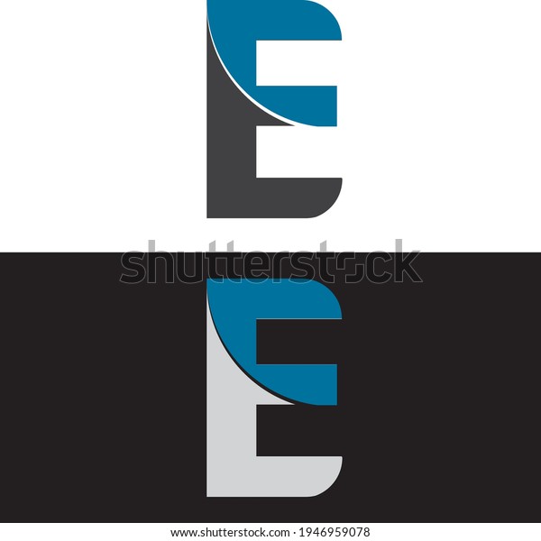 E lettre logo for your\
company