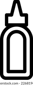 e Ilustración del vector líquido sobre un fondo transparente. Símbolos de calidad superior. Iconos vectoriales de línea delgada para el diseño de conceptos y gráficos.