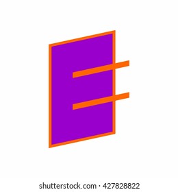 e logo