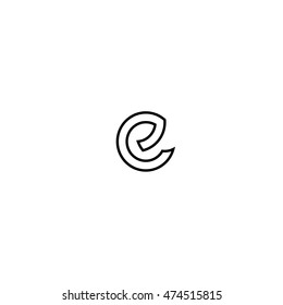 e logo