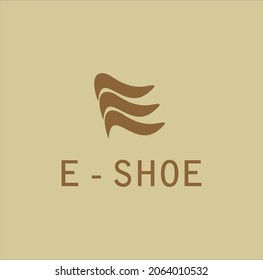 E LOGO ALPHABET SHOE BRAND GIRLY HEELS FASHION DESIGN