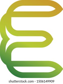 E logo for any business