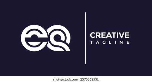 E and E logo design. EE abstract Letters Logo Monogram. This logo design is the process of creating a visual symbol that represents a brand, company, or individual.