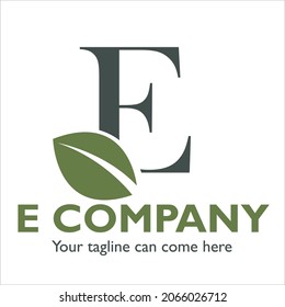 E-Logo-Design zum Thema Landschaft