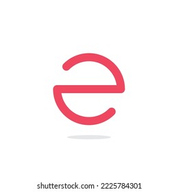 E Logo Design and template. Creative E icon initials based Letters in vector.