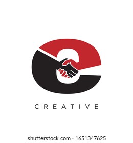 e logo design vector icon symbol