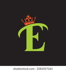 E Logo Design Vector illustration template, E logo design 