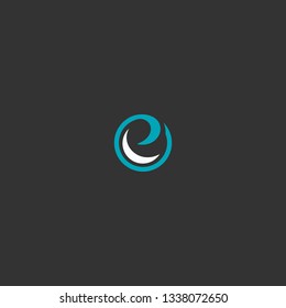 e logo ,icon and concept