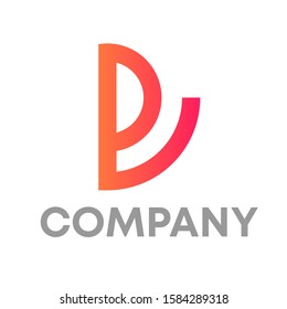 E logo icon design template sign