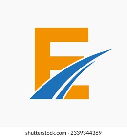 E-Logo, E-Letter-Logo-Design-Vorlage