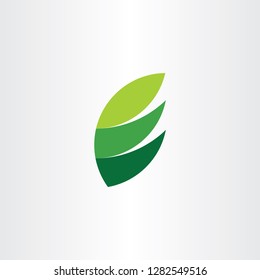 e logo letter green icon leaf natural symbol 