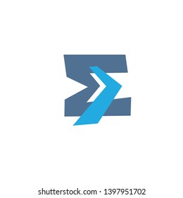E Logo Letter Vector Illustration