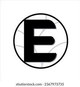 E logo logo E modern logo