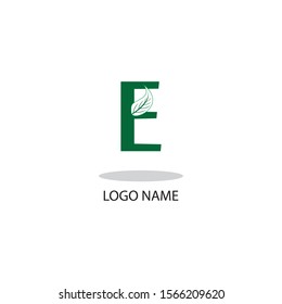 E LOGO SYMBOL MODERN BUSINESS