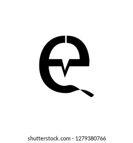 E Logo Vector