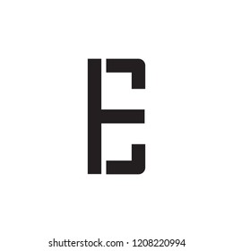 E logo vector illustration.