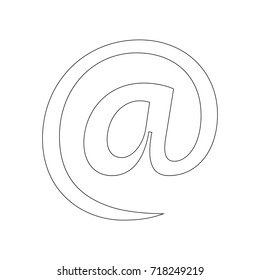 e mail icon