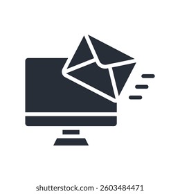 e mail icon collection .design style with background