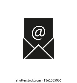 e mail icon design template