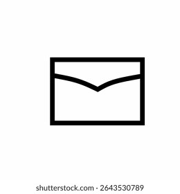 e mail icon. Email Icon Vector Symbol Design Illustration