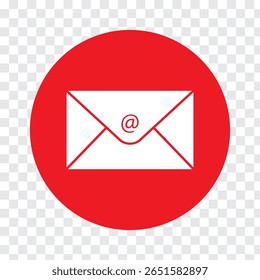 Ícone De Email. Abrir Símbolo de Vetor de Email para Site ou Aplicativo móvel. Design de e-mail variado. Ilustração de vetor.