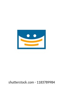 E mail logo template