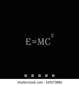 E = mc2 icon.