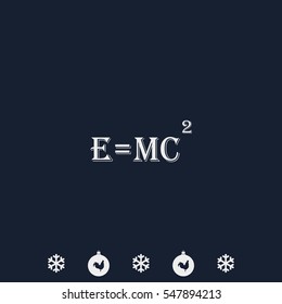 E = mc2 icon.