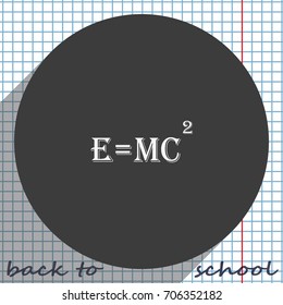 E = mc2 icon.