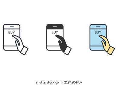 e money icons  symbol vector elements for infographic web