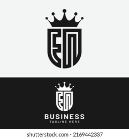 E N EN NE Letter Monogram Initial Logo Design Template. Suitable for General Sports Fitness Finance Construction Company Business Corporate Shop Apparel in Simple Modern Style Logo Design.