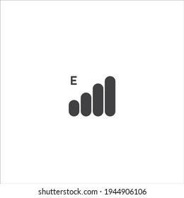 E network Vector icon design