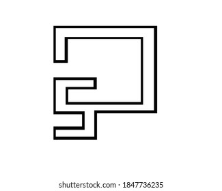 e p and p s logo designs and monogram logos