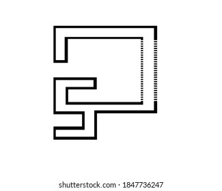 e p and p s logo designs and monogram logos