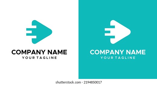 an E play themed graphic image, on a turquoise and white background. vector graphics base.