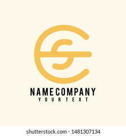 E and S logos are strong unique and luxurious