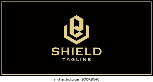 E shield logo design inspiration