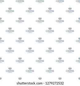 E shipping pattern vector seamless repeat for any web design