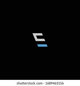 E single letter designs for logo and icons
