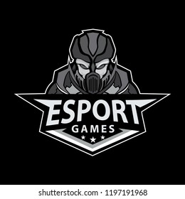 E Sport, Sports Badege Logo Mascot