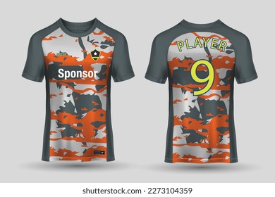 E sports Jersey Sublimation Design