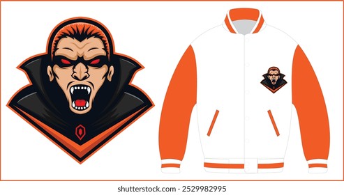 E Sports Logo with Jacket mock up Vectors 