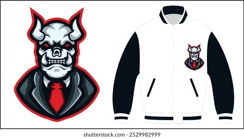 E Sports Logo with Jacket mock up Vectors 