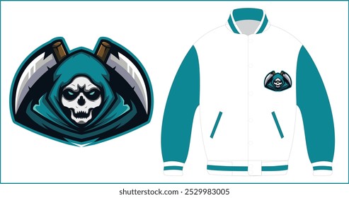 E Sports Logo with Jacket mock up Vectors 