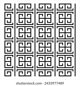 E y T letras patrón de diseño sin fisuras. Utilizado para superficies de diseño, telas, textiles.