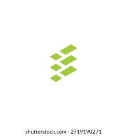 E-Technologie-Linie Symbol Logo, Vektorgrafik