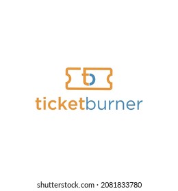 E Ticket Icon And Element Design On Your Business