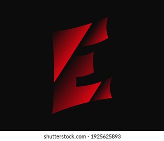 E horror vectorial, letra aterradora. El miedo loco es el tipo de letra brutal . Por crimen o crimen, horror noche oscura, mal diseño terrible y más