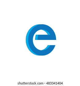 e vector logo