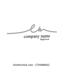 e Wir haben ein neues Logo für die Handschrift und Unterschrift